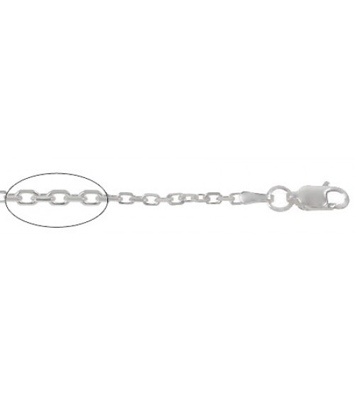 16" Anchor Chain - Package of 10, Sterling Silver